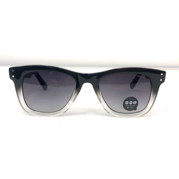 KOMONO Allen Paisley Sunglasses NEW black grey Wayfarer main image 7
